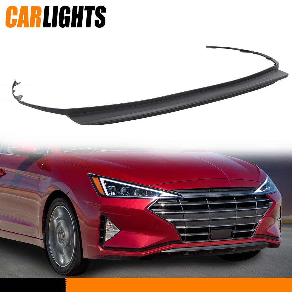 3Piece Car Front Bumper Lip spoiler For Hyundai Elantra 2017 2018 New Body Kit S