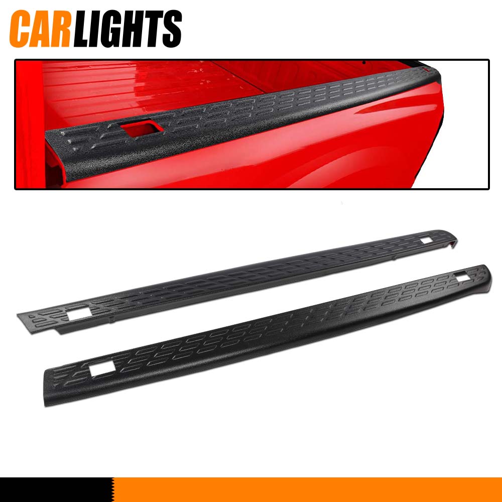 6'6 Bed Rail Caps Side Cover Protector Molding Fit For 07-13 Silverado 1500 6'6 Bed Rail Caps Side Cover Protector Molding Fit For 07-13 Silverado 1500