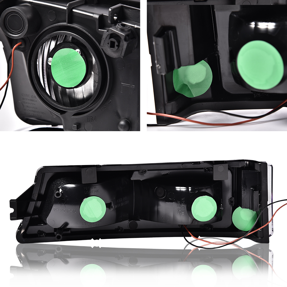 2X 7 INCH Round LED Headlights Hi/Lo Beam DRL DOT For Ford Cortina Mk2 518013 - Foto 9