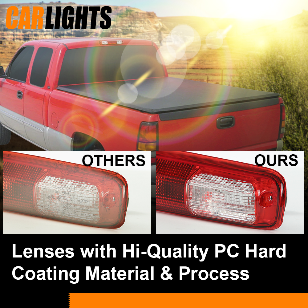 Fits 1999-07 Chevy Silverado GMC Sierra High Mount 3rd Brake