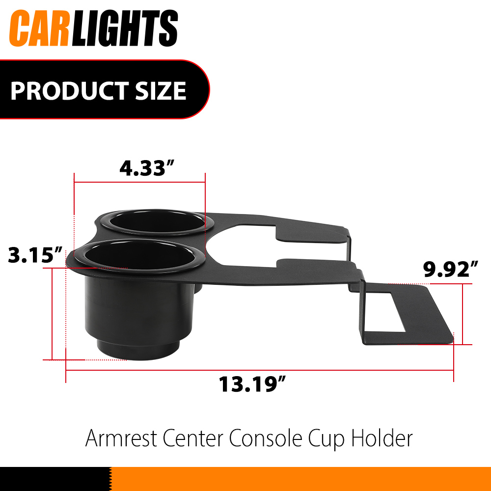 Armrest Center Console Cup Holder Fit For 95-99 Chevy OBS