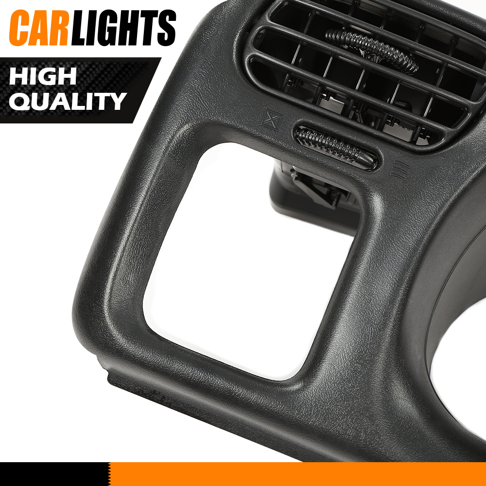 Single Din Dash Trim Bezel Cover Fit For 98-04 03 Chevy Blazer