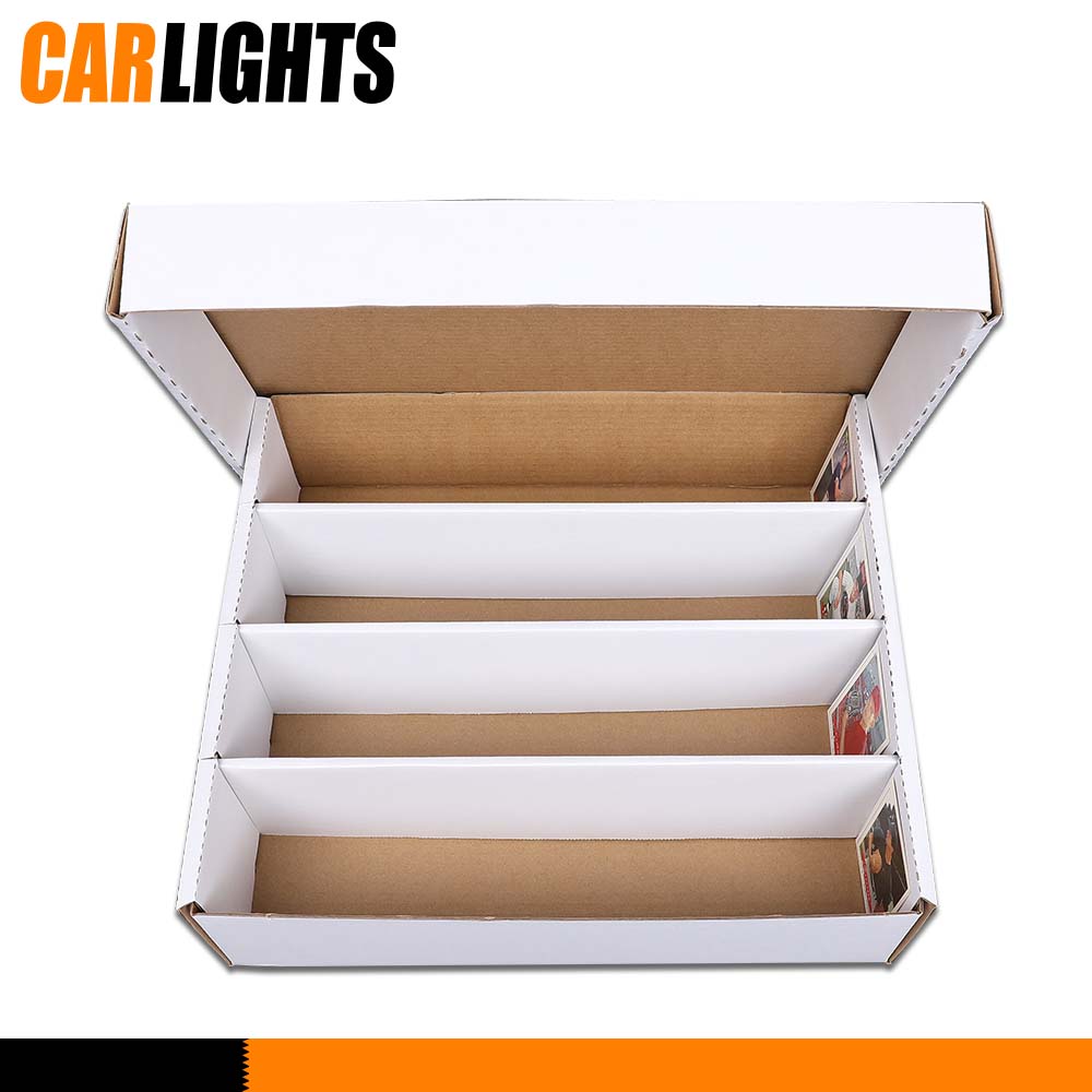 3200 Count 4Row Corrugated Cardboard Trading Card Baseball